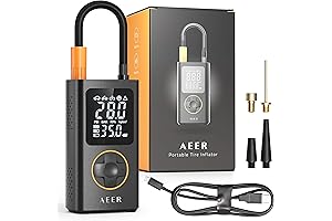 Accesorios motocicleta: inflador de neumáticos portátil que te permitirá disfrutar de tus viajes