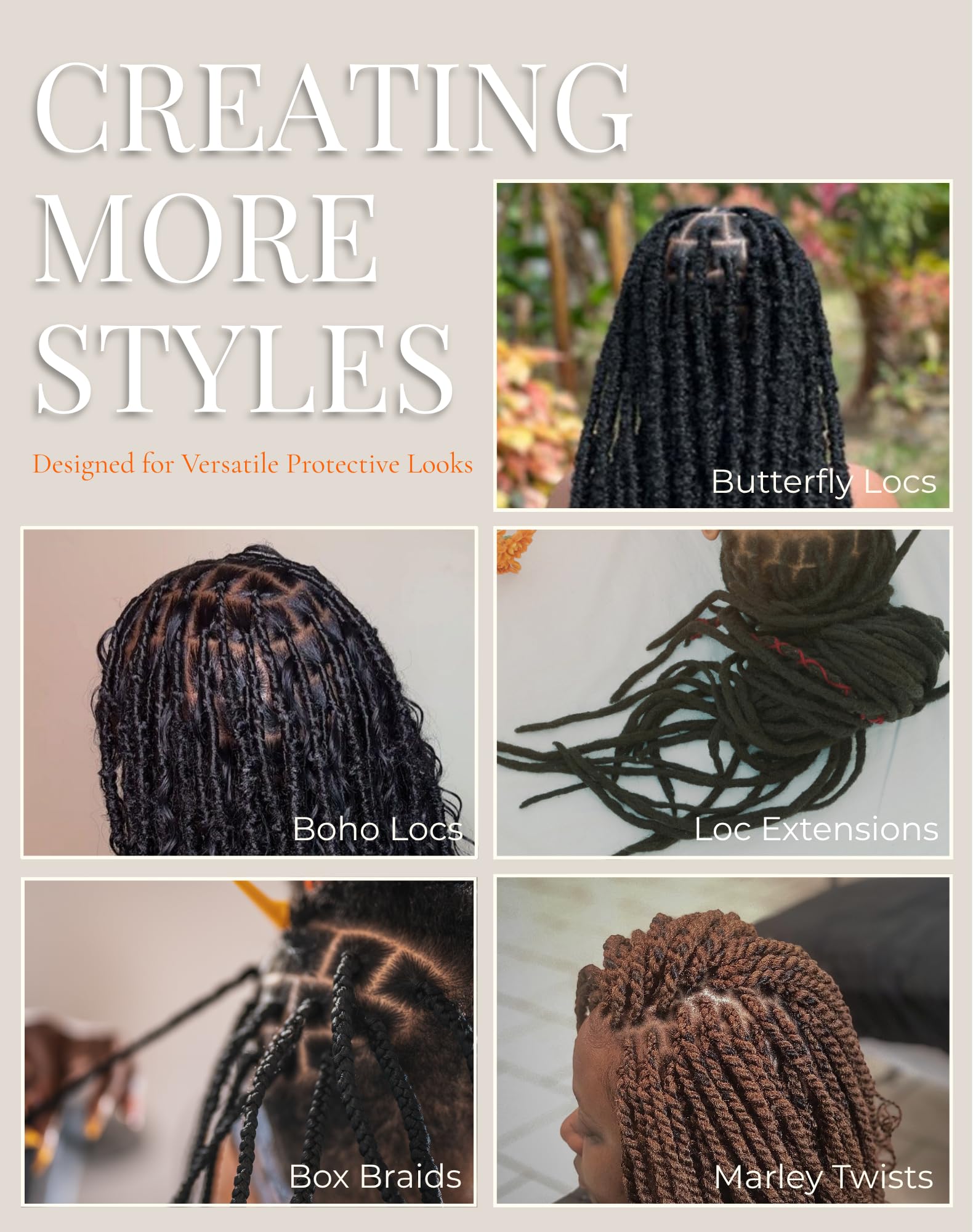 The Fox Afro Kinky Bulk Human Hair for Braiding