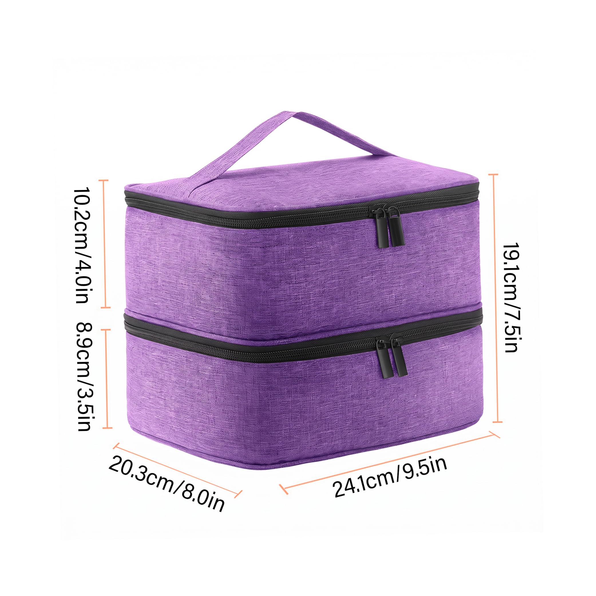 Estuche organizador de esmalte de uñas, almacenamiento de esmalte de uñas
