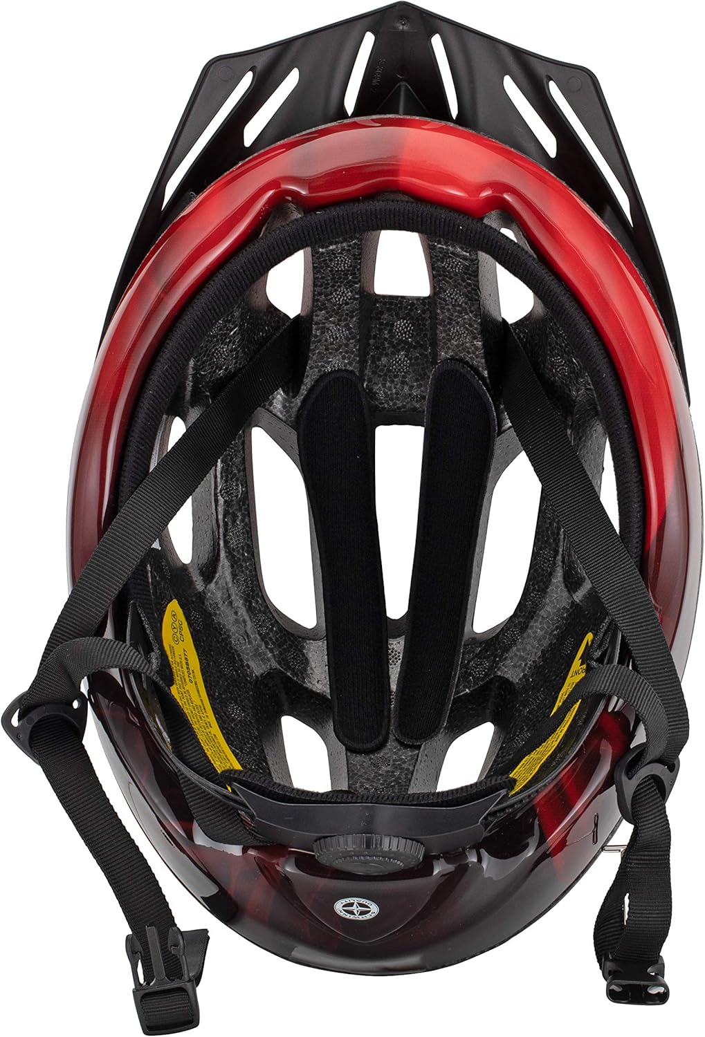 Schwinn Intercept Bike Helmet, Easy Adjustable Dial For Custom Fit, Adult, Red : Everything Else