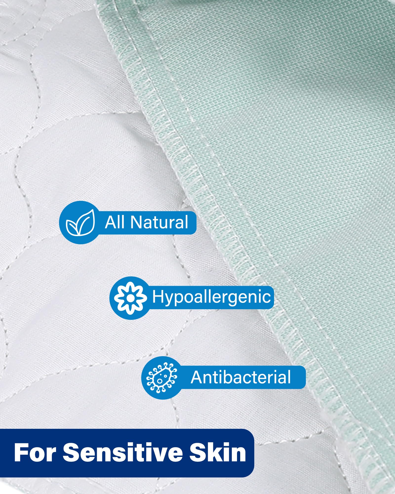 Pack of 20XL 150x80cm Incontinence Bed Pad | Absorbent Full Size Bed Mattress Protector | Bed Wetting Protection/Exercise Adults or Child Protection and Elderly Living Aid Pack of 20XL 150x80cm Incontinence Bed Pad | Absorbent Full Size Bed Mattress Protector | Bed Wetting Protection/Exercise Adults or Child Protection and Elderly Living Aid