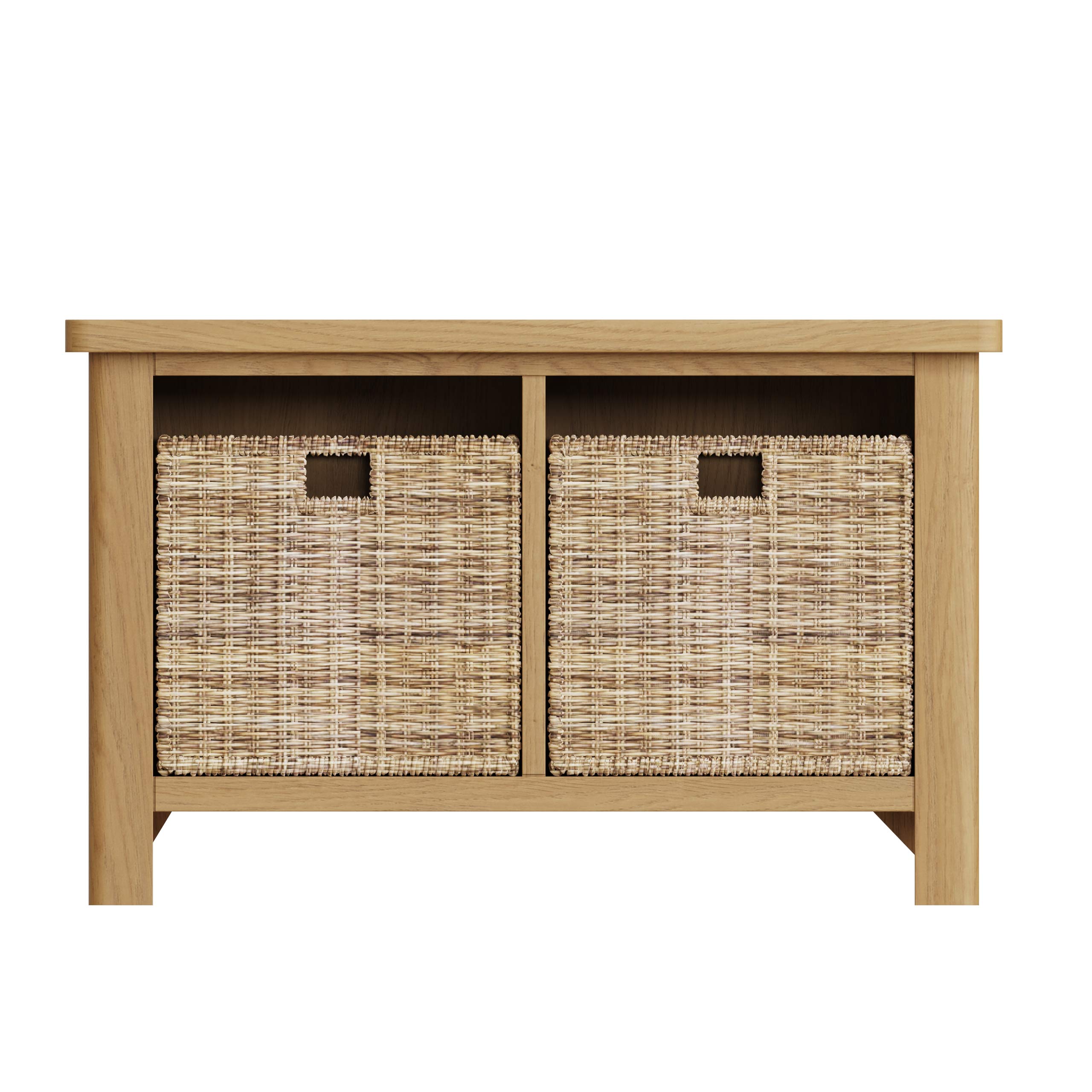 Buy Furniture Octopus Dovedale Oak Hall Bench/Rustic Hallway Shoe Bench