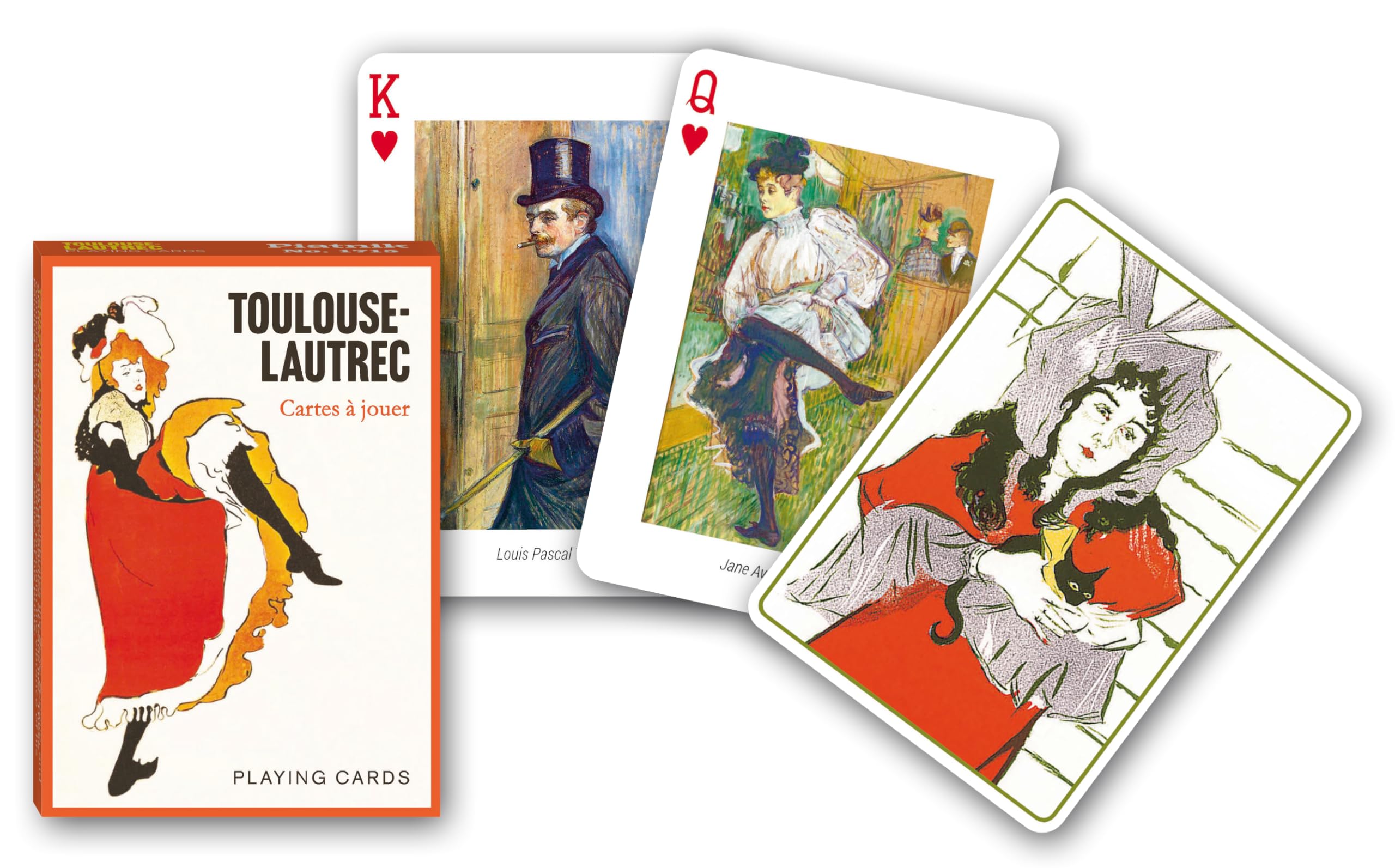 Piatnik Toulouse-Lautrec: Collector's Cards 55 Cards