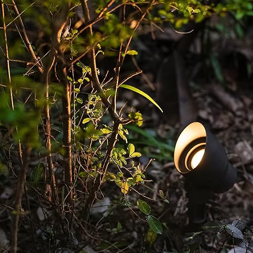 Miniatura 4 de Foco LED de paisaje al aire libre de 3 W, 200 lúmenes, iluminación de paisaje de bajo voltaje, paquete de 6 y luces LED para estanque, iluminación