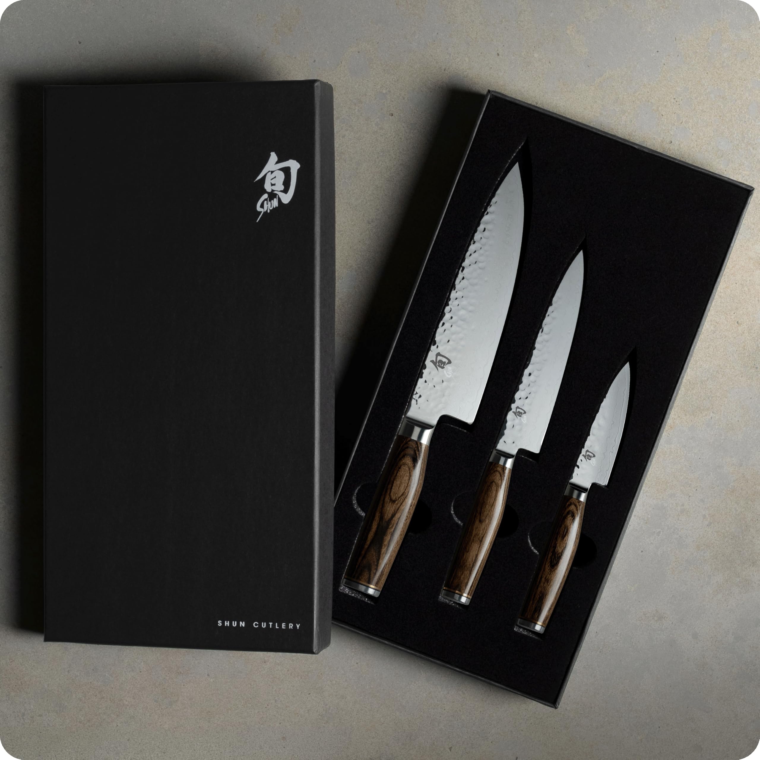 Amazon.com: Shun Premier 3 Piece Starter Set | Includes 8