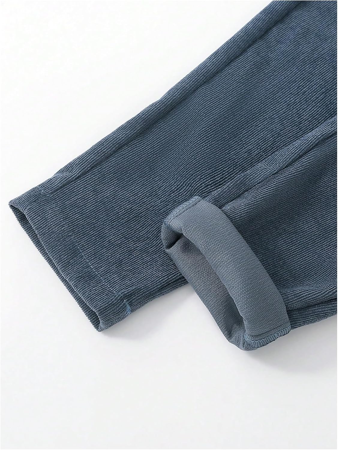 Floerns Boy's Casual Elastic Waist Tapered Trousers Long Corduroy Pants