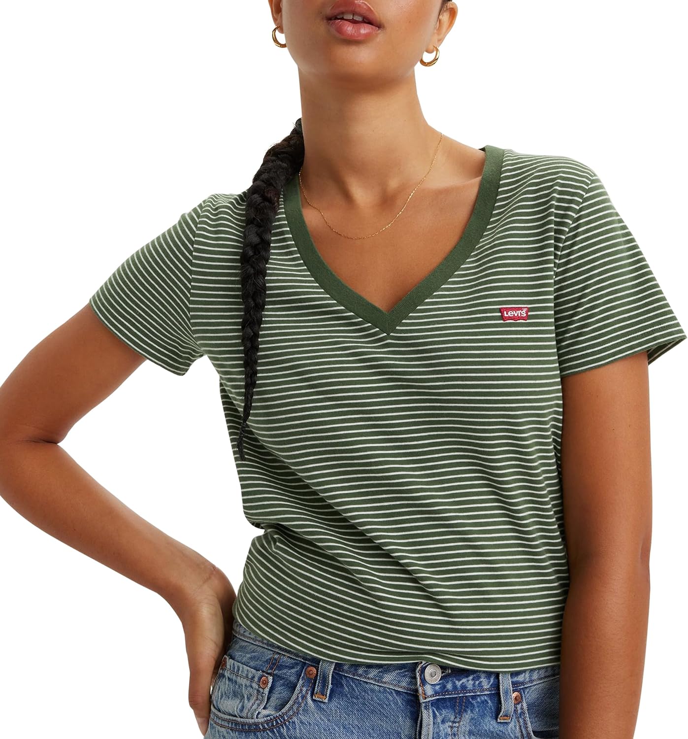 Annalise Stripe Black Forest