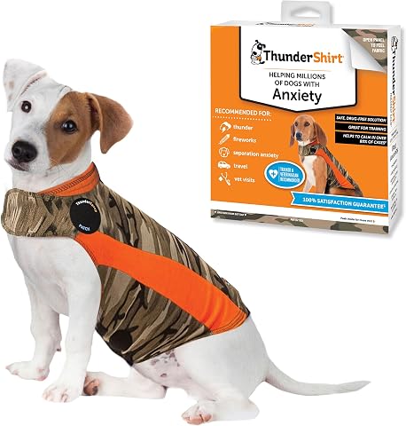 ThunderShirt per cani, piccolo, camo polo - canotta ansia