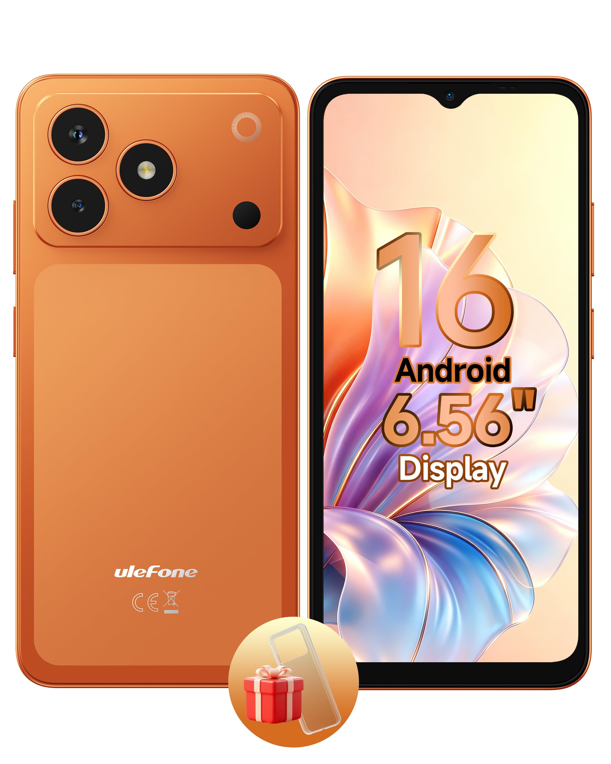 Ulefone Note 23 4G Android 16 Go Cell Phone, 20GB (3GB+17GB Virtual), 32GB