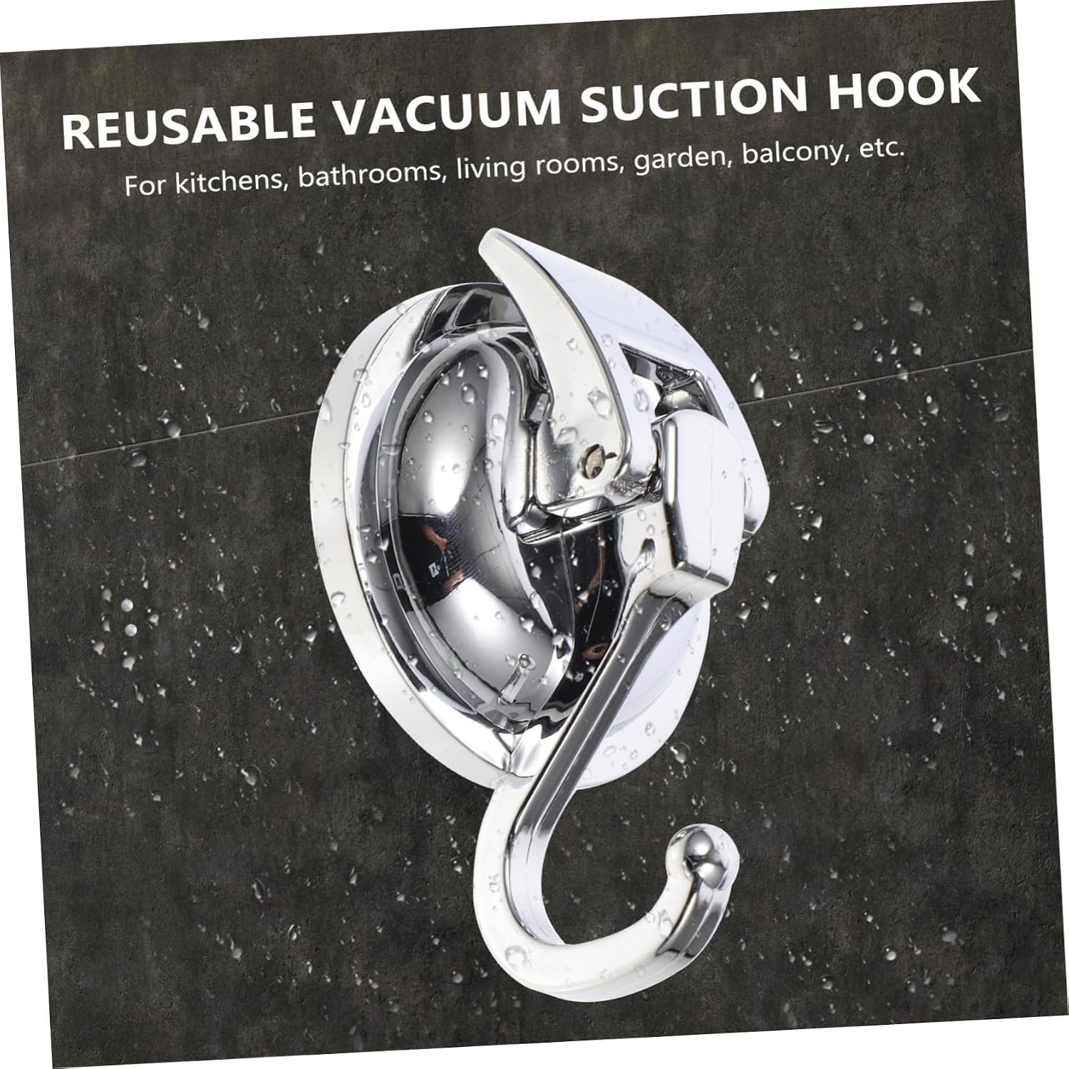 Strong Suction Cup Hook Reusable Wall Hook for Home for Shower Kitchen Bathroom Industrial Use image 5
