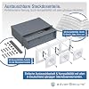 socket safe wall safe with interchangeable 3 socket dummy for safe camouflage special lock innovative stainless steel safe perfect hiding place german development