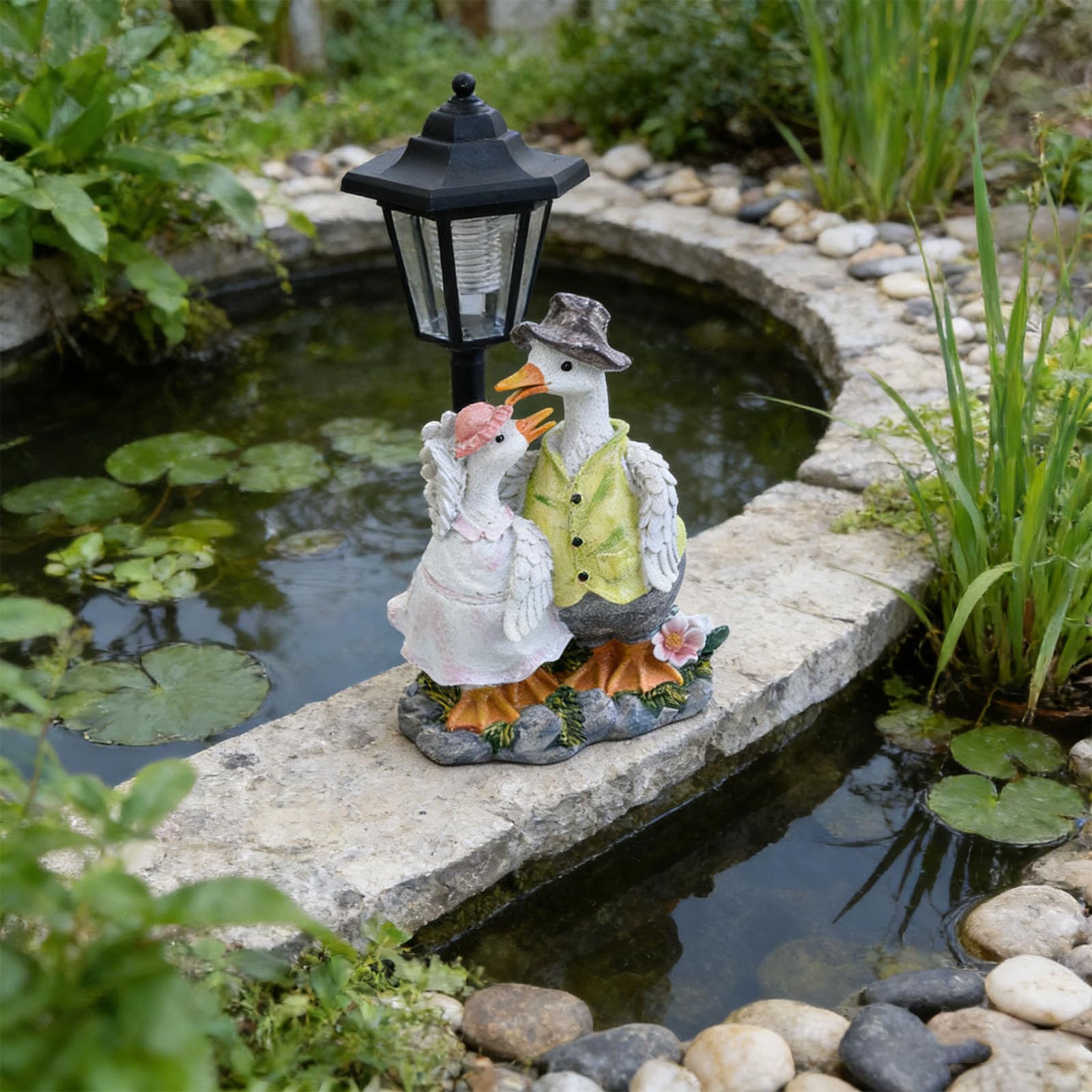 Bellissimo Ornamento da Esterno per Uccelli pallidi, Couple