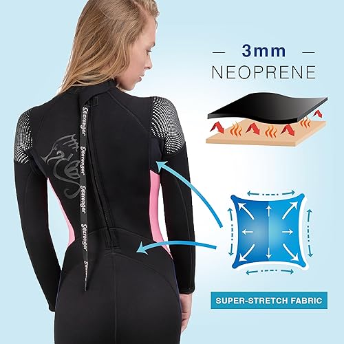 Miniatura 2 de Seavenger Traje de neopreno Odyssey de 0.118 in con pecho de piel de tiburón