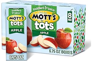 Mott's for Tots Apple Juice Boxes: Perfect Drink for Your Little One's Meals and Snacks