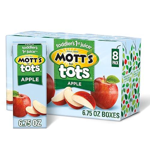---Motts for Tots Apple 675 oz paquete de 8