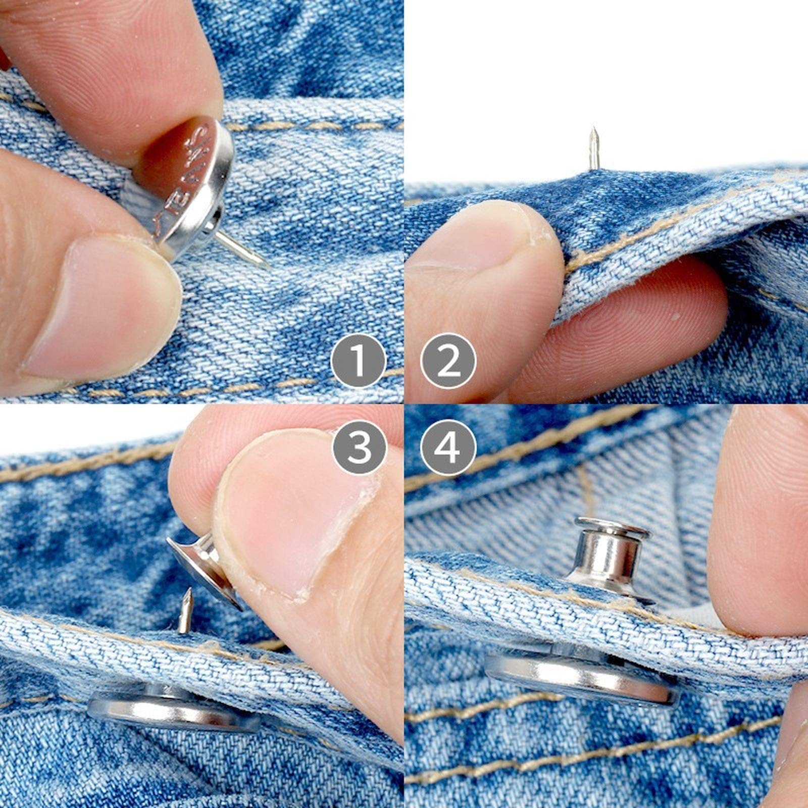 30 stuks instant knopen, assorti perfecte pasvorm instant knopen