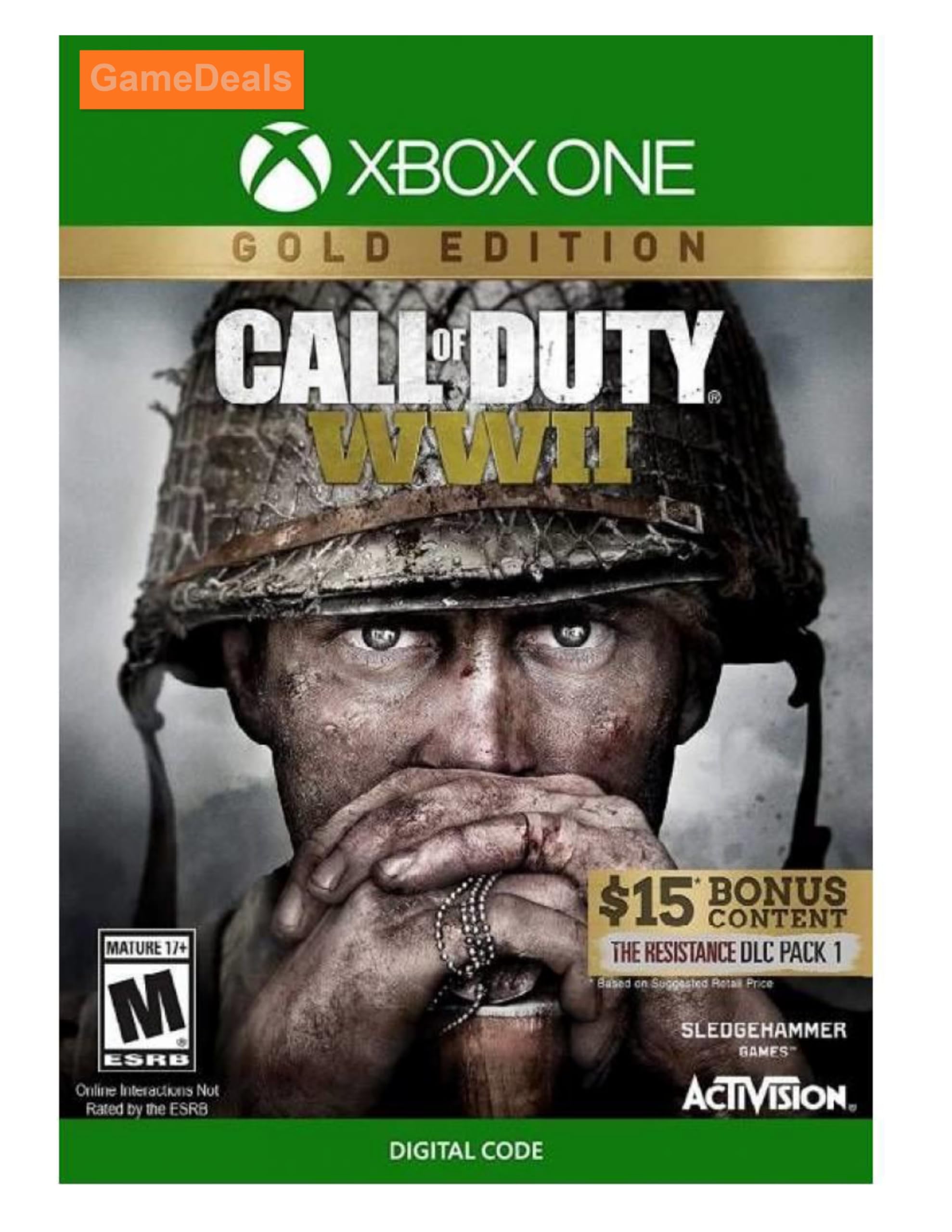 GameDeals Call of Duty: WWII Gold Edition Xbox One, Series X/S (Email Delivery in 2hrs-No CD) [video game] (B0CPWY9GHW) Amazon Price History, Amazon Price Tracker
