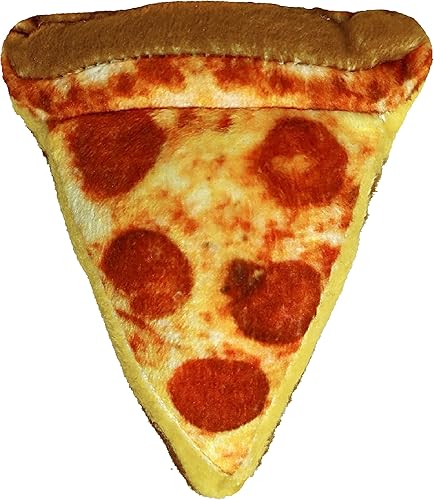 Kittybelles Pizza  Juguete para gatos con hierba gatera en el interior  Divertido, duradero y seguro  Juguetes para gatos Huxley & Kent