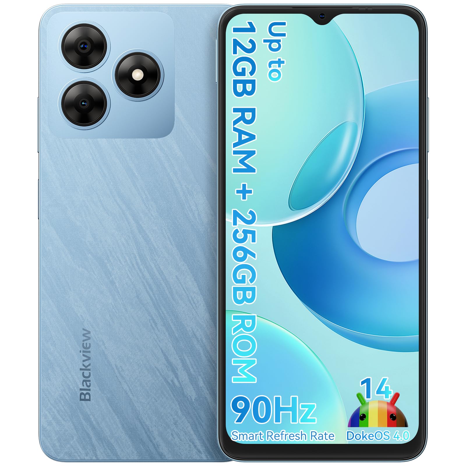 Amazon | Blackview Wave9c 12GB+128GB 日本語版 SIMフリー スマホ 