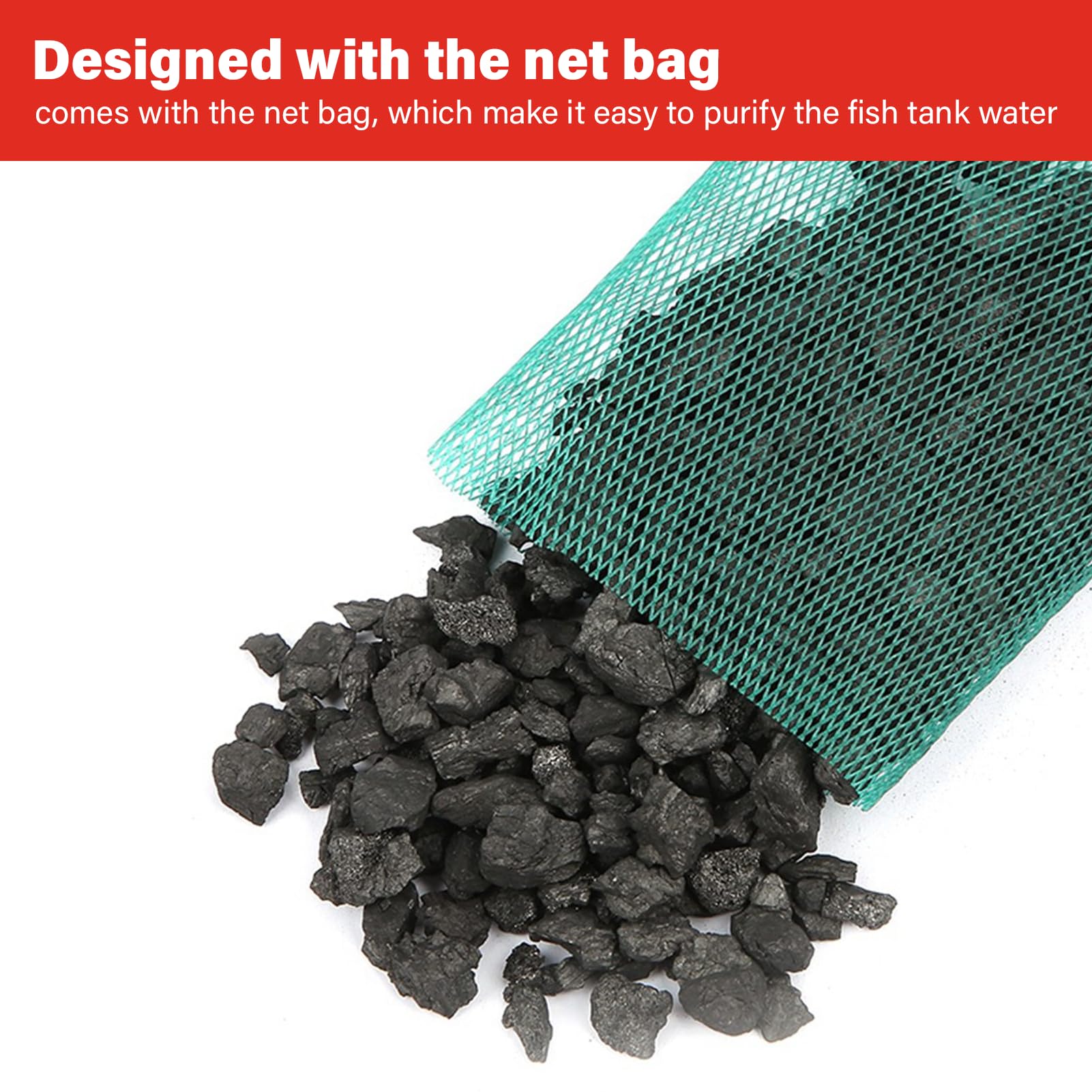 Potrochi Aquarium Water Purifier Cube Filter Activated Carbon Ultra Strong Filtration And