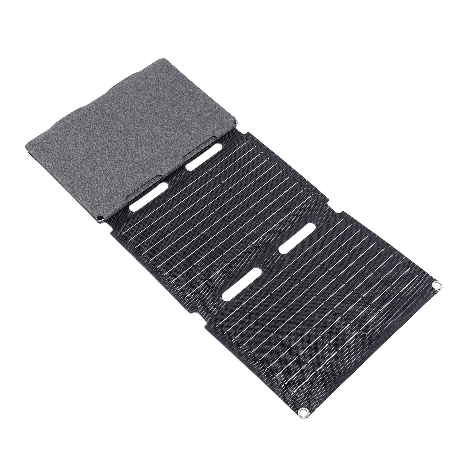 SUNGOOYUE Składana Przenośna ładowarka z Panelem Słonecznym 120 W z Ogniwami Monokrystalicznymi ETFE i aluminiową ramą Podwójne USB C PD Szybkie ładowanie Do Pieszych Wędrówek Kemping RV Do Użytku