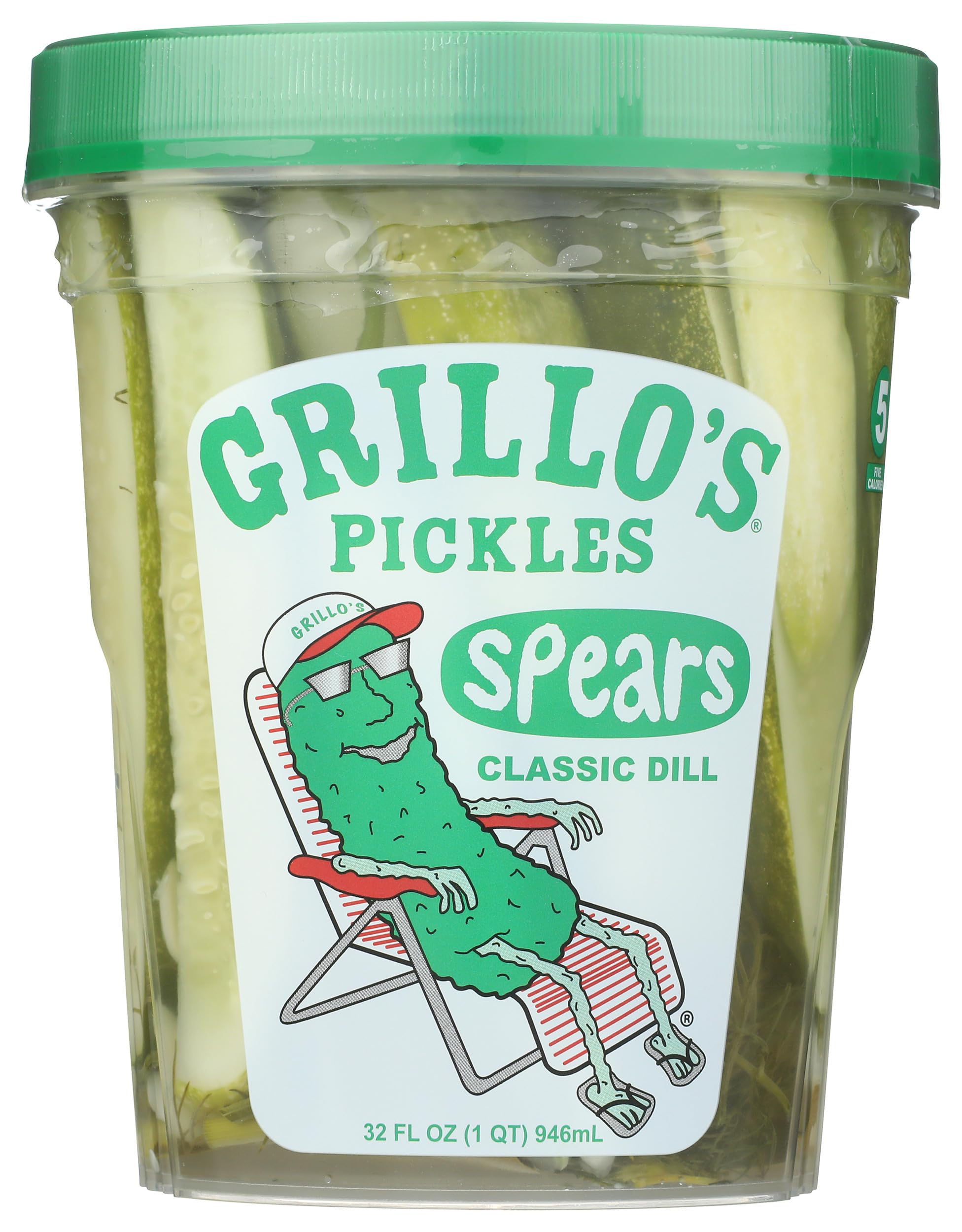 Grillos Pickles, Pickle, 32 Fl Oz