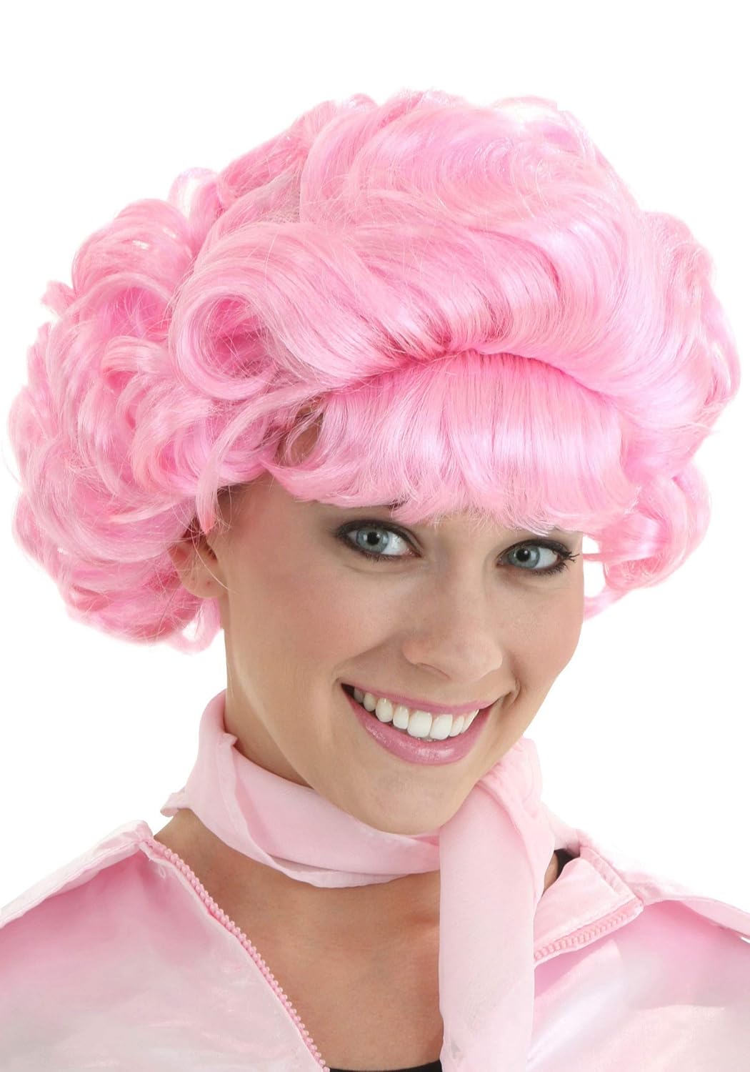 Fun Costumes Grease Movie Frenchy Pink Bouffant Hairdo Wig