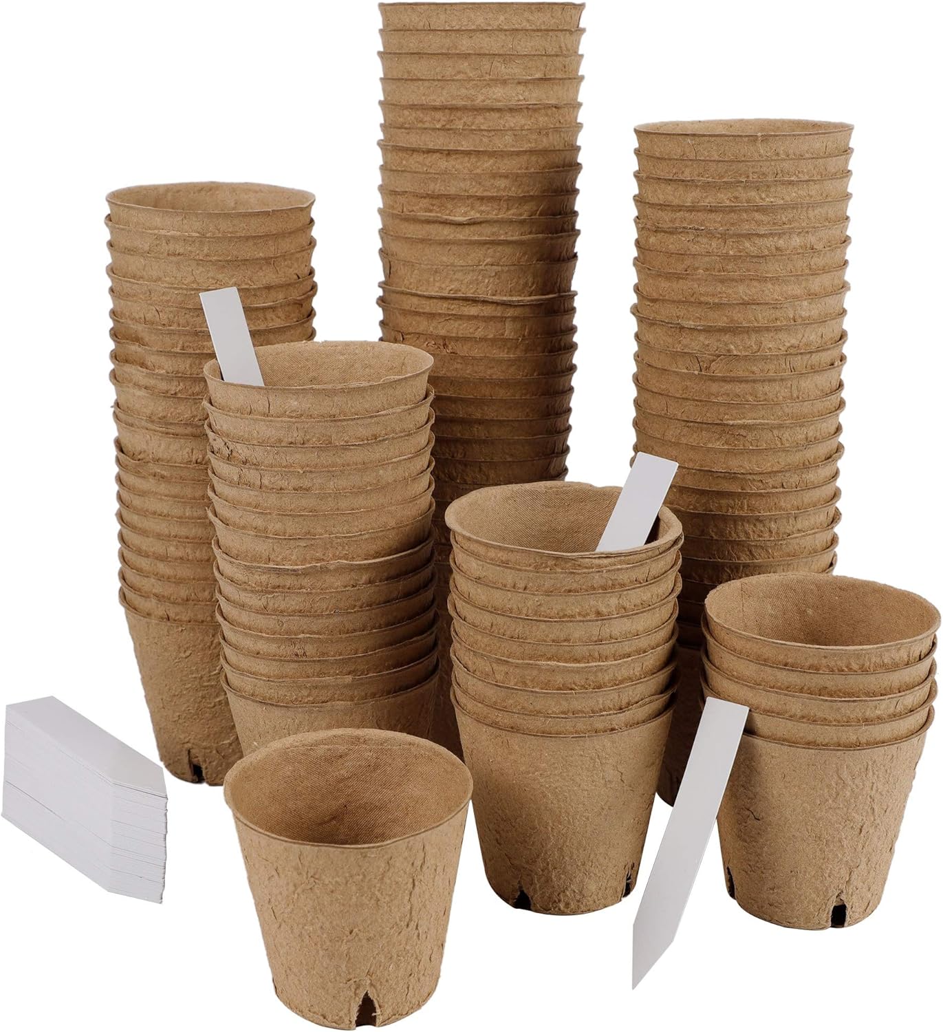 Starter Tray Kit, Biodegradable Peat Pots for ling Plant