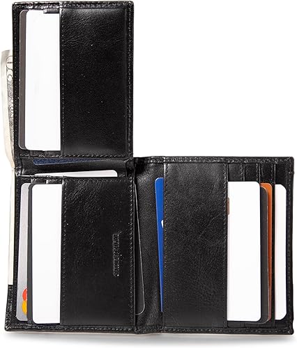 Miniatura 4 de Lucky Brand Men's Bifold Wallet ID Window Card Slots Genuine Leather Organization Durable Stylish