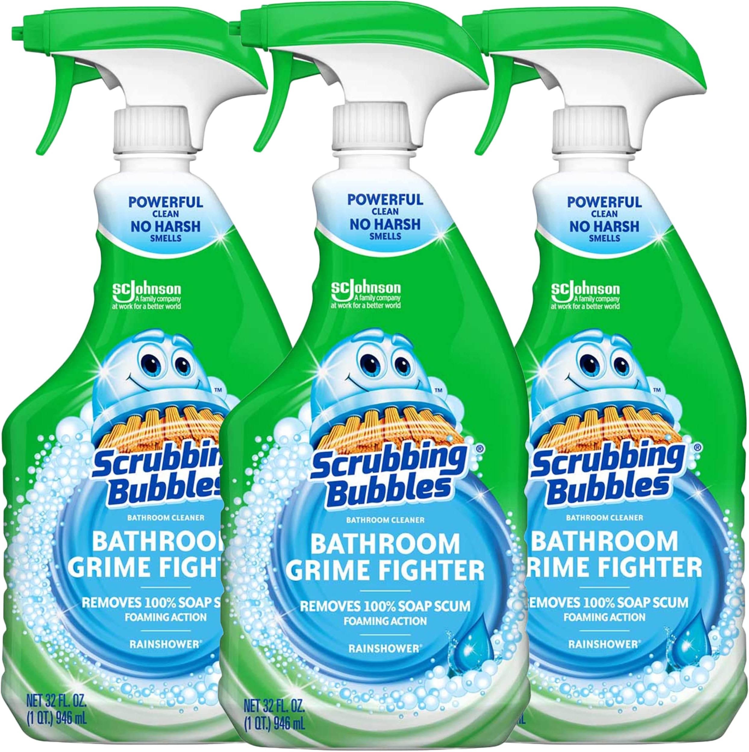 Scrubbing Bubbles Automatic Shower Cleaner, Starter Kit, 34