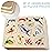 QUOKKA Wooden Puzzles for Toddlers 1-3 - 3xSET Toddler Puzzles Ages 2-4 - Montessori Animal Toy Puzzle for Toddlers 3-5 Year Old - Wood Toy Learning Realistic Animals for Boy and Girl