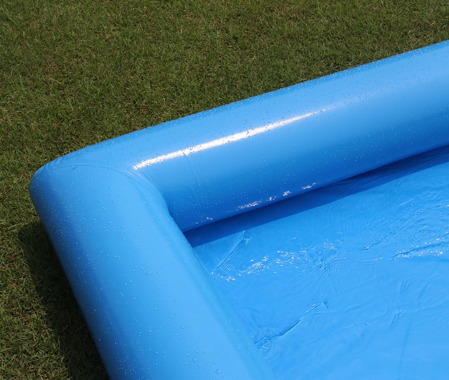 Campo da pallavolo all'aperto - Campo da piscina gonfiabile da 10,1 m con rete da beach volley, campo acquatico sport gioco - PVC di grado commerciale, pompa ad aria 800 W - 10,1 x 5,0 x 2,1 m