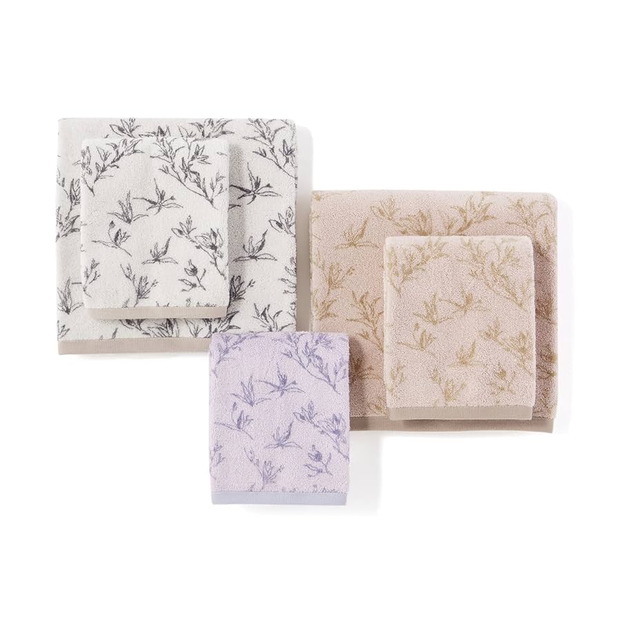 Francfranc 希少 廃盤 激レア 草木柄フェイスタオル アイボリー Francfranc 希少 廃盤 激レア 草木柄フェイスタオル アイボリー