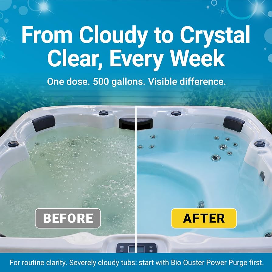 bac out cold or hot water Ouster Tub Weekly Care - 3in1 Cleaner, Clarifier & Conditioner (8-Week) Sermorelin / Glycine | Bulk Discount:x 60 Thiamin injection