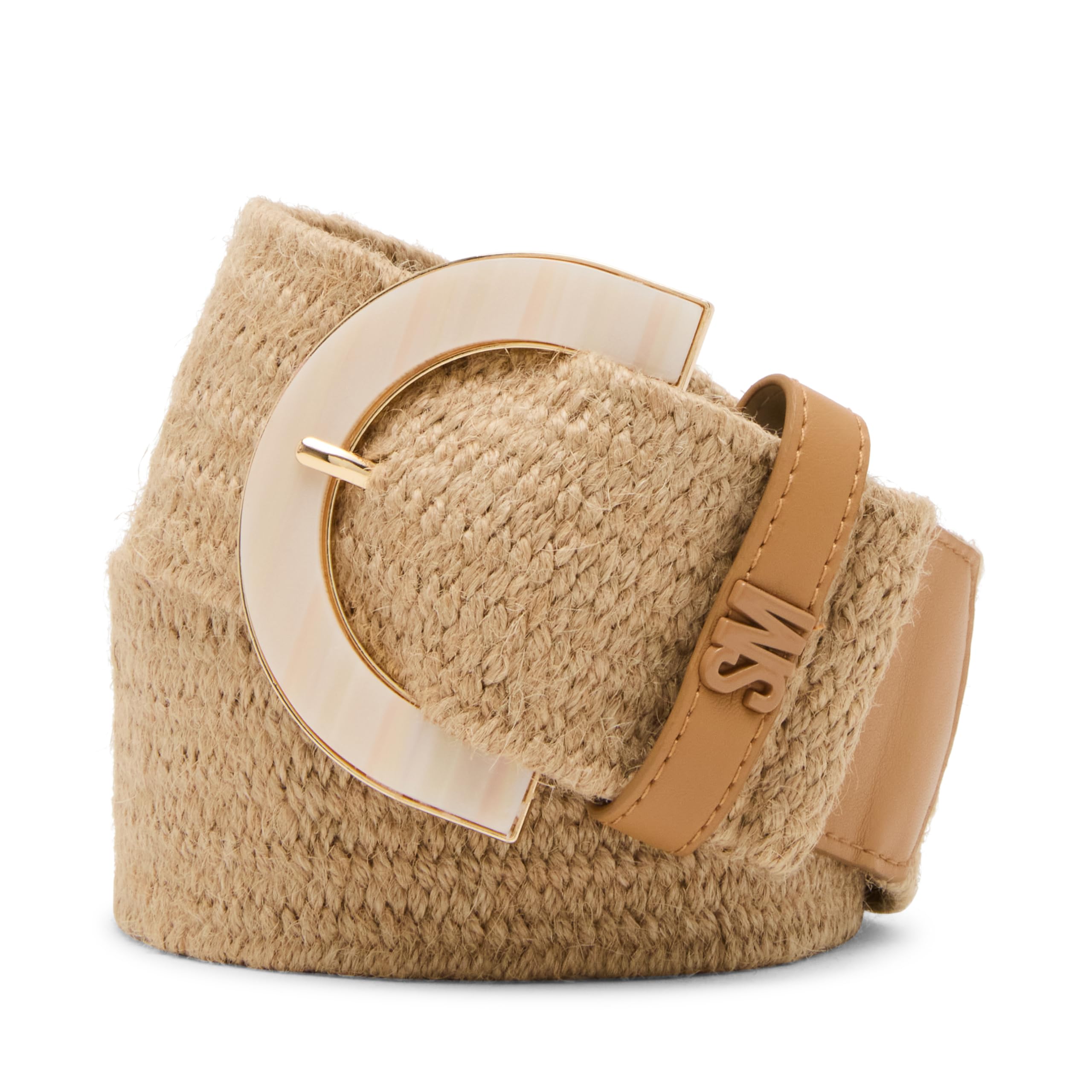 Steve Madden Women's Raffia Stretch Pant Belt