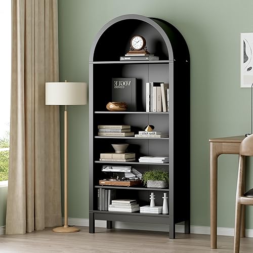 Vista 6 de Zapatero arqueado de 70 pulgadas de alto, zapatero de 7 niveles con 3 estantes ajustables, organizador de zapatos independiente grande para entrada