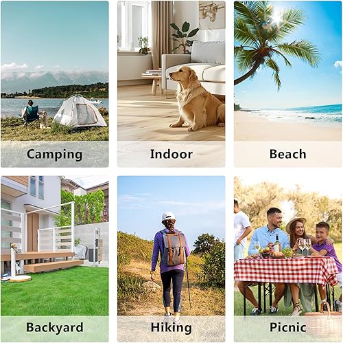 Miniatura 7 de Cama elevada para perros con malla transpirable, cama plegable para perro, cama elevada para mascotas con bolsa de transporte, catre portátil de