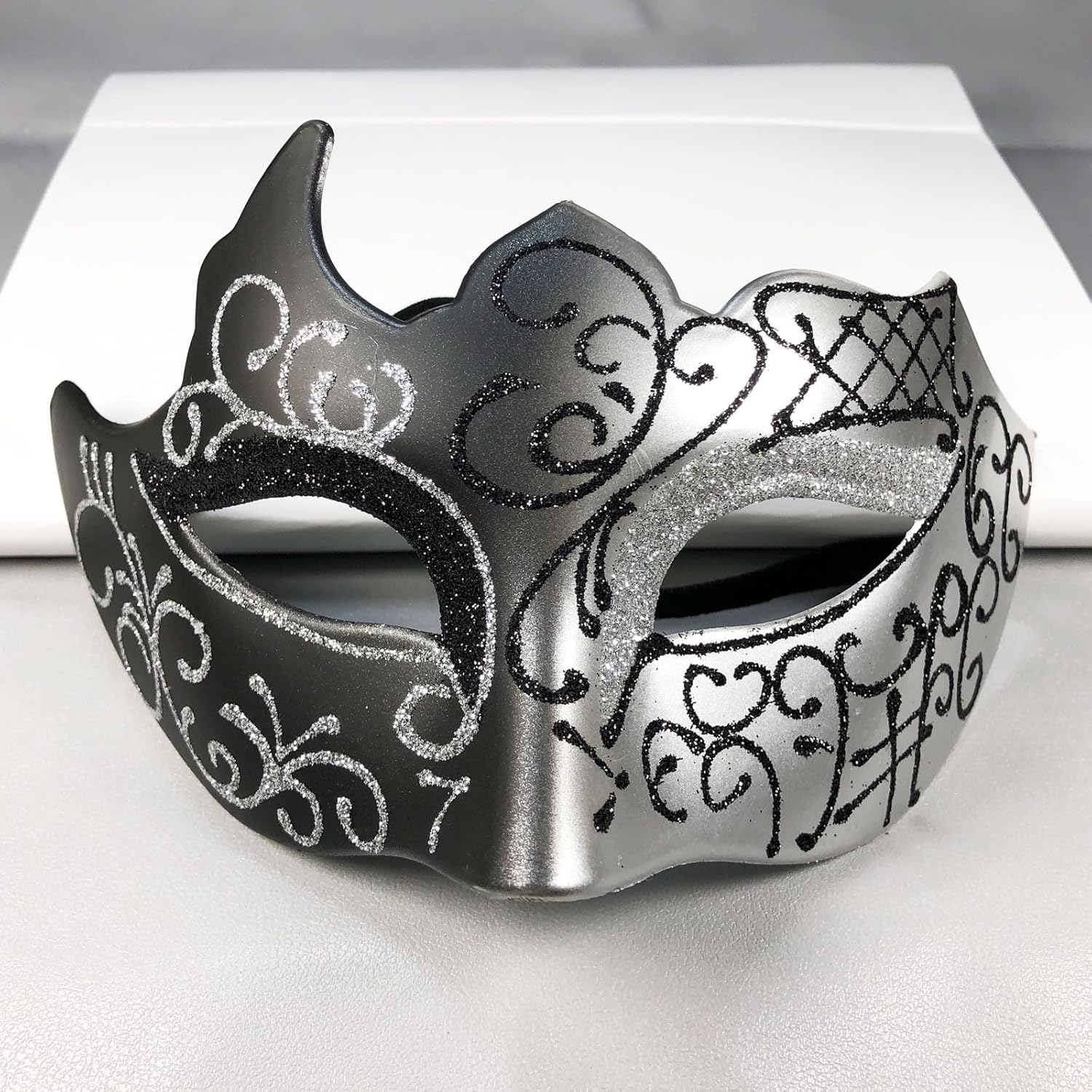 Masquerade Mask for Couple Mardi Gras Venetian Party Mask Set Halloween Costume Accessory - Image 7