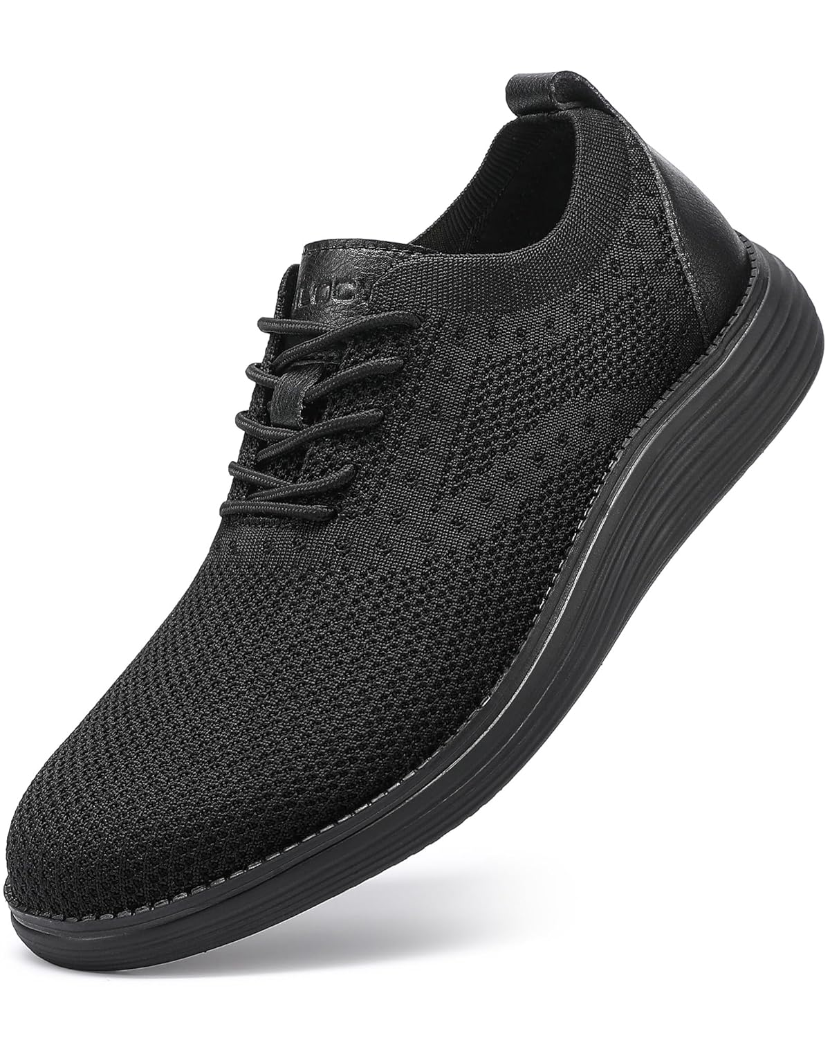 VILOCY Mens Casual Dress Sneakers Lace-Up Oxfords Business Mesh Breathable Walking Shoes Tennis Comfortable
