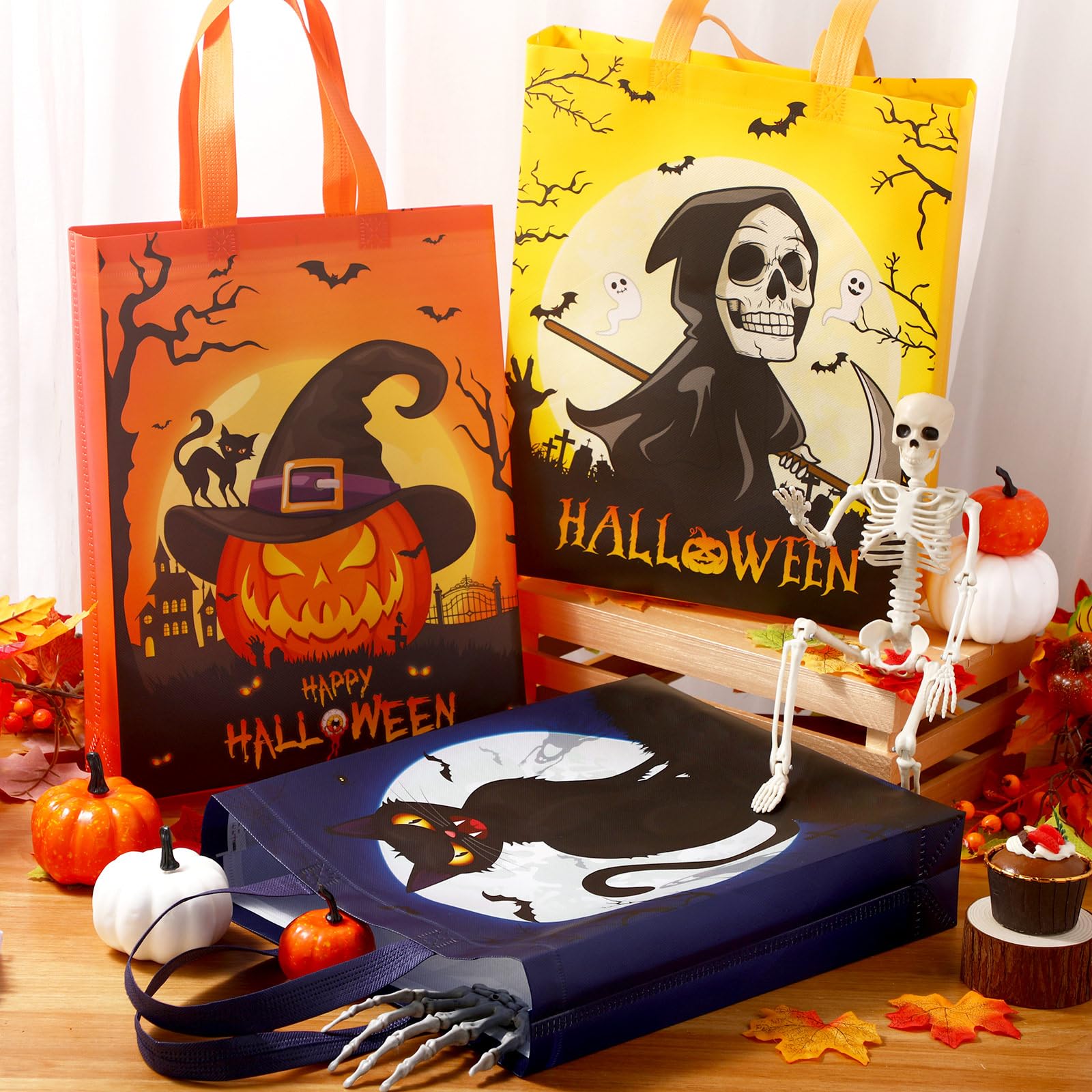 PARSUP 20PCS Halloween Trick Or Treat Bags, Ireland