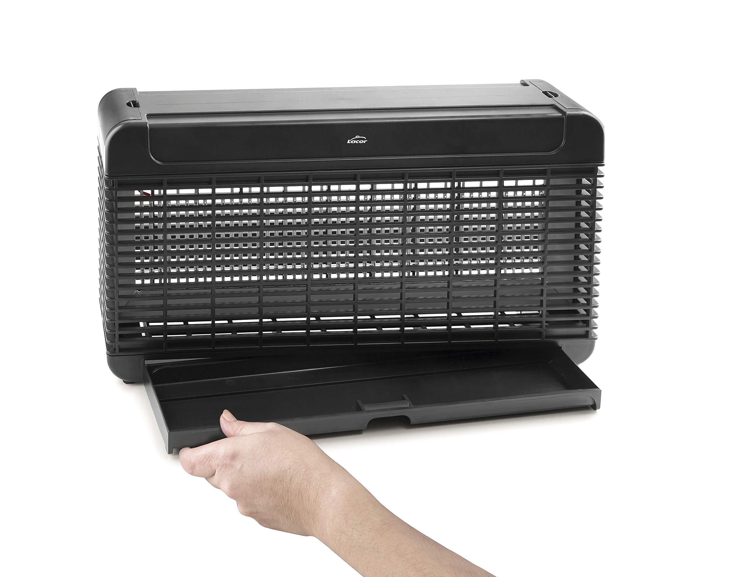 Lacor - Matamosquitos eléctrico LUCE, 13 W, 20 lámparas - Menaje de Cocina | Para un uso práctico y profesional en cocina; perfecto para el día a día en hostelería y en casa, cómodo de usar y de guardar
