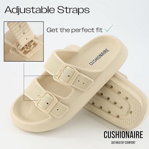 Miniatura 3 de CUSHIONAIRE Fame - Sandalia para mujer con +Comfort