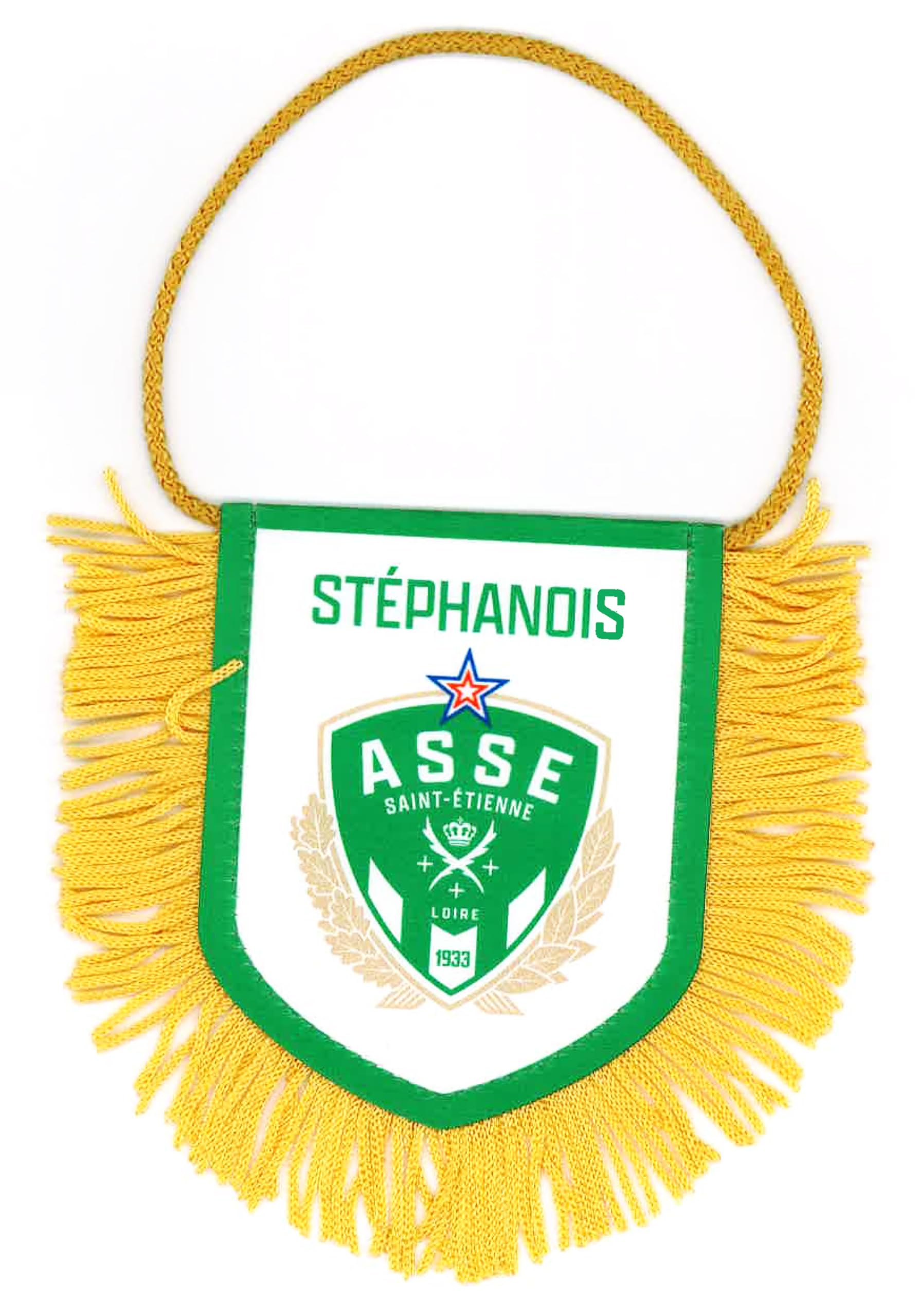 Fanion Vintage ASSE Saint-Étienne Palmarès Ancien - Années Avant 2000