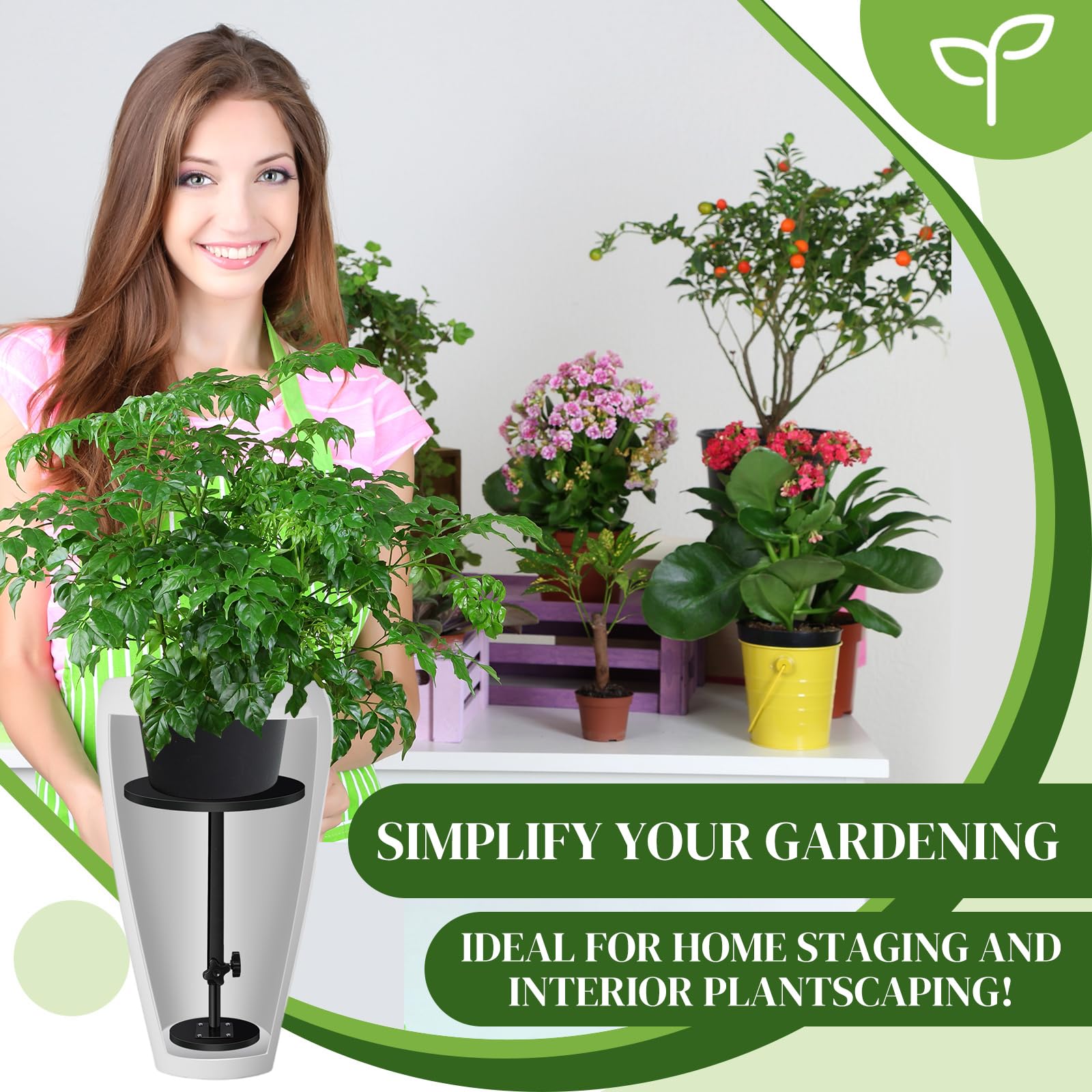 pot plant stand Modular Plant Stands – Pine Barren Pallet Works LLC