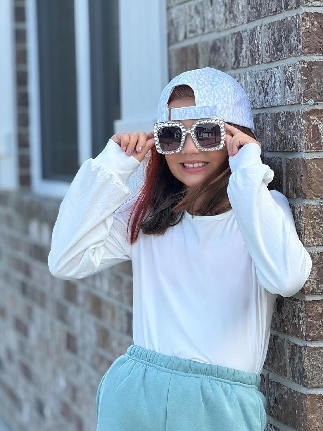 Arshiner Girls Puff Long Sleeve Shirts Crew Neck Lantern Sleeve Tunic Tops Casual Shirts for Gilrs Soft Comfy Blouses - Image 3