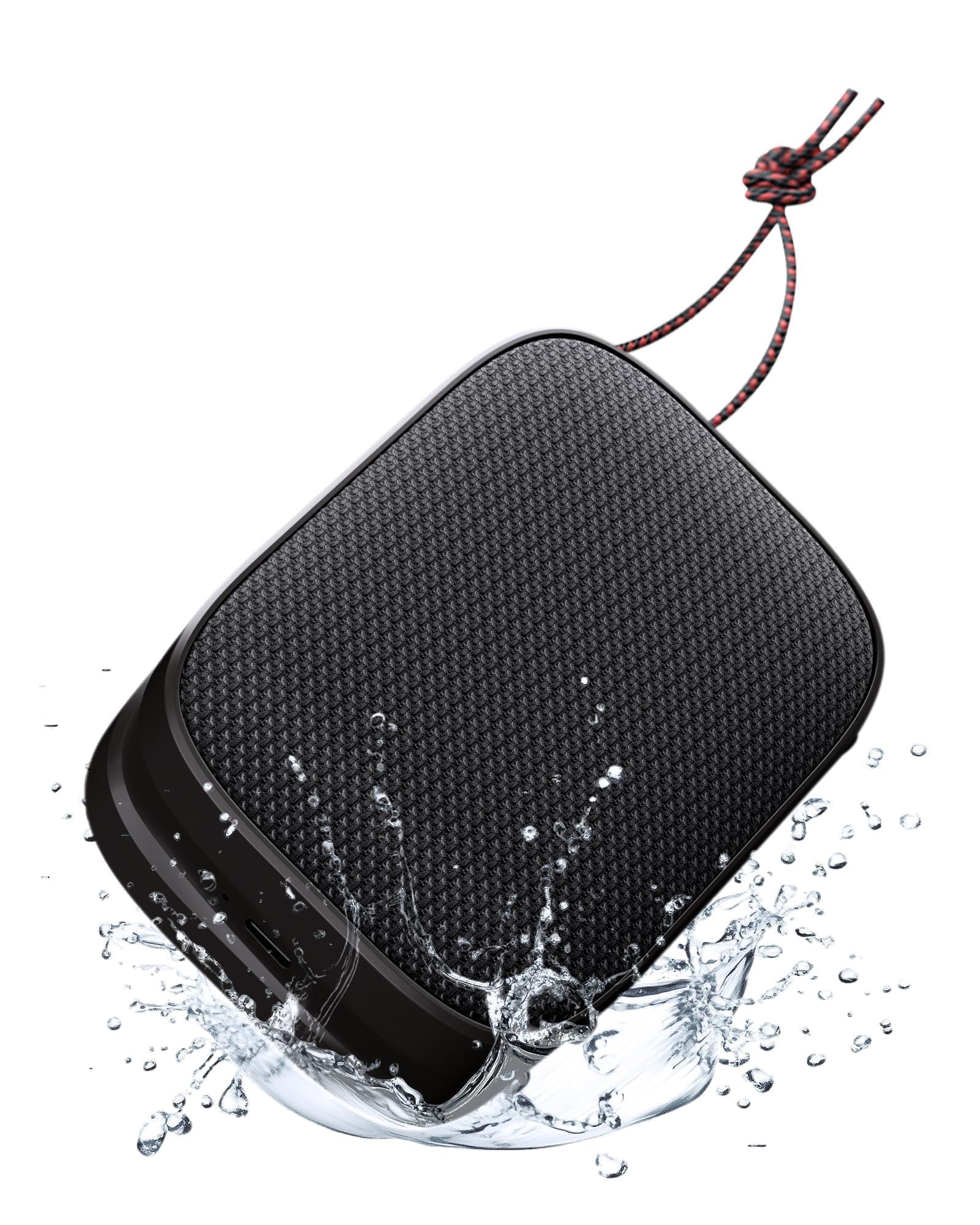 Philips S1509 Portable Bluetooth Speaker,Wireless Speakers with Extra Bass,Quality Sound,12 H Battery,TWS Pairing,Support Stereo Sound,Bluetooth 5.3,IPX7 Waterproof,for Indoor & Outdoor,Small,Black