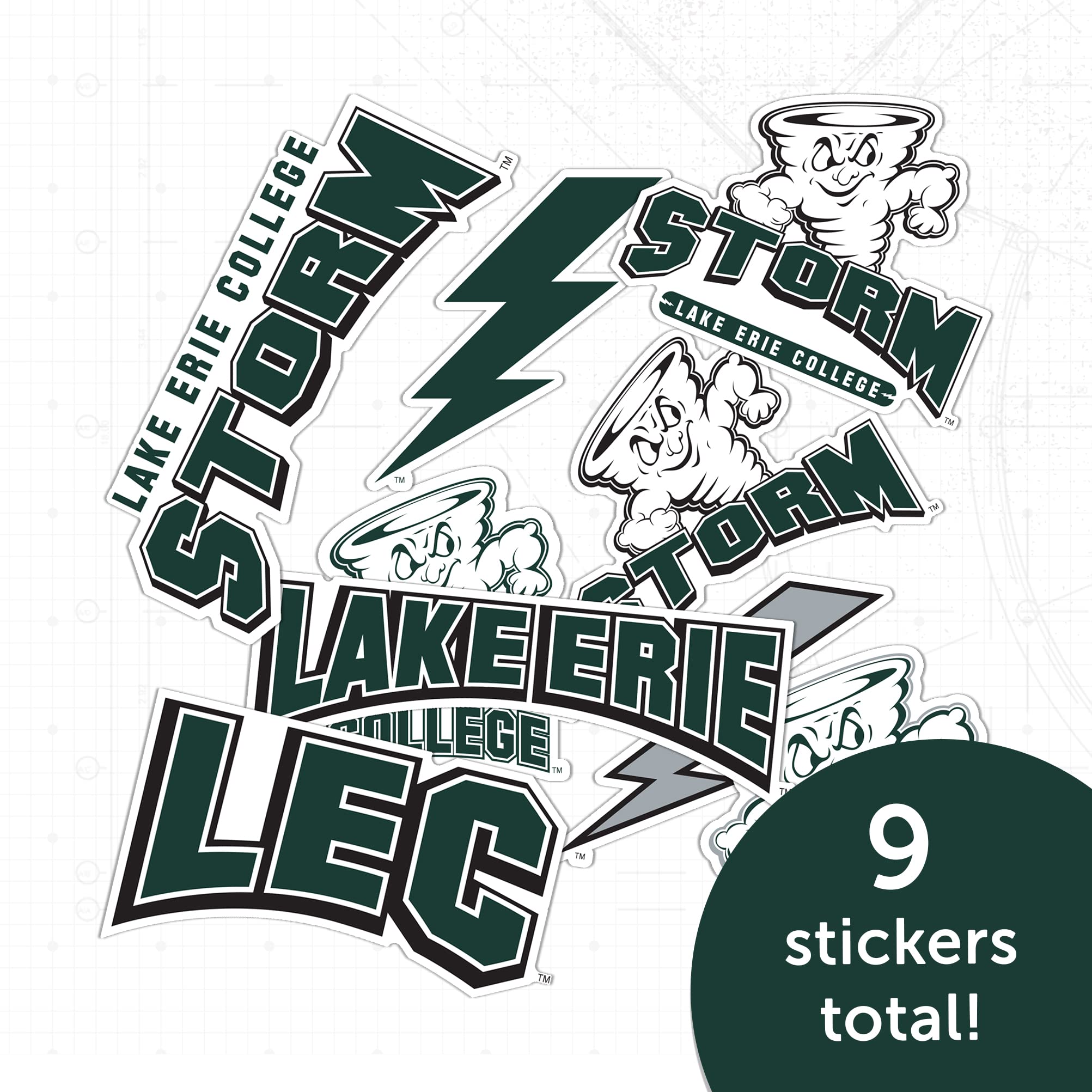 Ripon College NCAA Sticker Sheet – 8 Vinyl Decals For Laptop, Car, Water Bottle