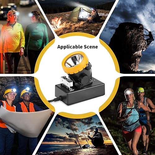 Miniatura 2 de Bombilla LED para minería de carbón BK2000 para faros delanteros de minería de explosión impermeable con tapa de seguridad recargable grifo para