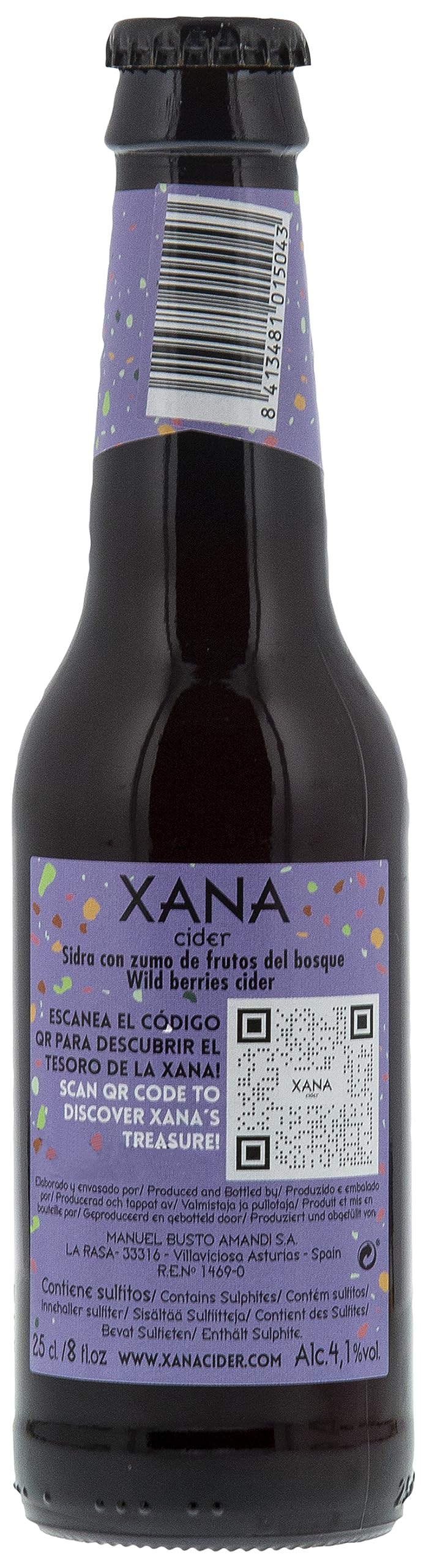 XANA CIDER FRUTOS DEL BOSQUE 12x25cl