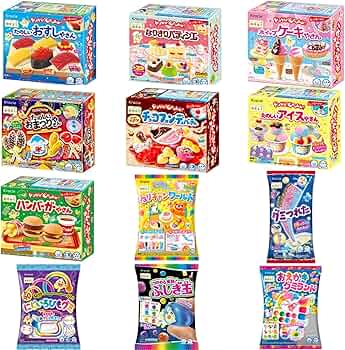 Amazon.co.jp: クラシエ 知育菓子 バラエティセット (12個セット